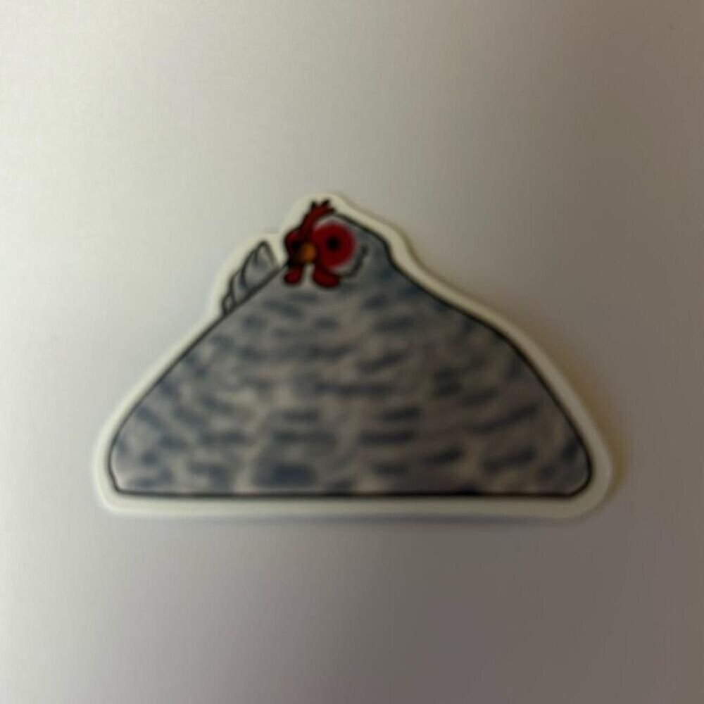 Unbranded White and Red Stickers